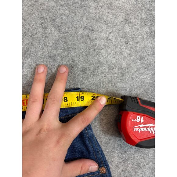 VINTAGE Sears Roebucks Jeans Mens 40x32 Blue Denim Straight Leg 80s Streetwear - Picture 3 of 8